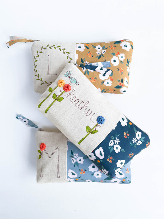 Mama Bleu Designs Cosmetic Bags